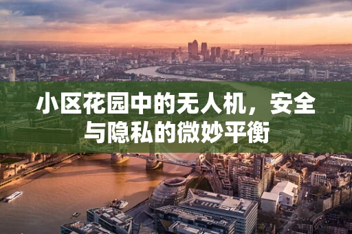 小区花园中的无人机，安全与隐私的微妙平衡