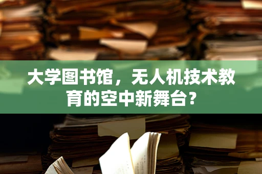 大学图书馆，无人机技术教育的空中新舞台？