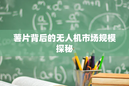 薯片背后的无人机市场规模探秘