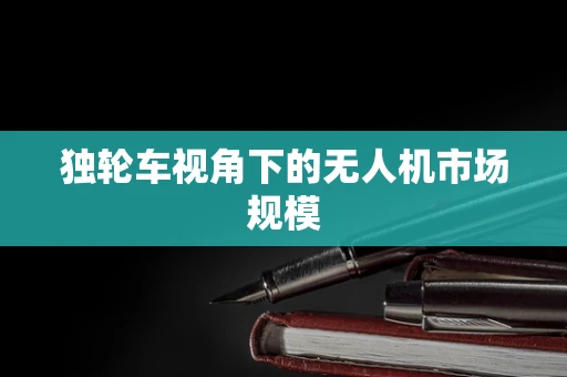 独轮车视角下的无人机市场规模