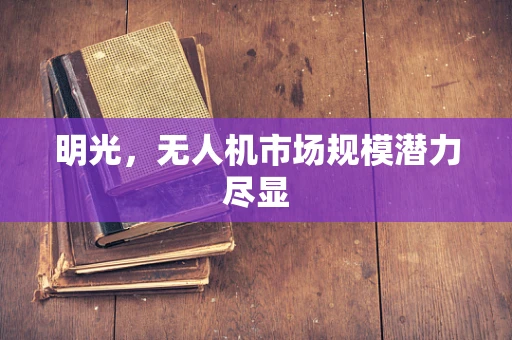 明光，无人机市场规模潜力尽显