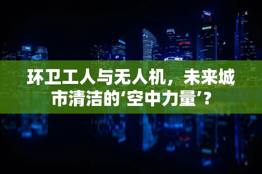 环卫工人与无人机，未来城市清洁的‘空中力量’？