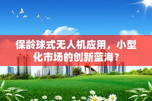 保龄球式无人机应用，小型化市场的创新蓝海？