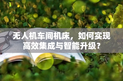 无人机车间机床，如何实现高效集成与智能升级？