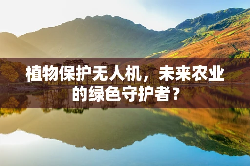 植物保护无人机，未来农业的绿色守护者？