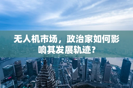 无人机市场，政治家如何影响其发展轨迹？