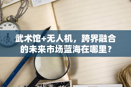 武术馆+无人机，跨界融合的未来市场蓝海在哪里？