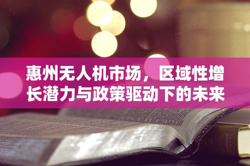 惠州无人机市场，区域性增长潜力与政策驱动下的未来展望