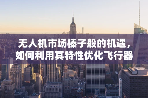 无人机市场榛子般的机遇，如何利用其特性优化飞行器性能？