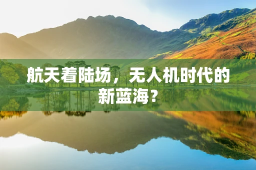 航天着陆场，无人机时代的新蓝海？