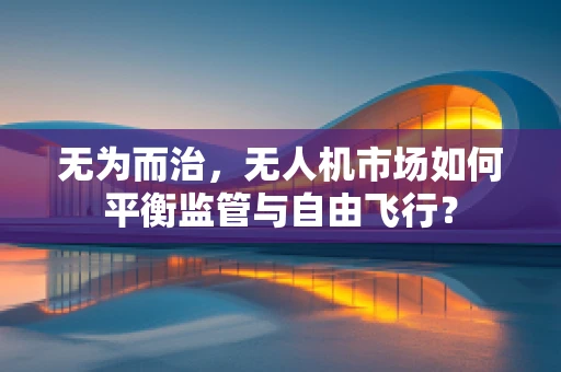 无为而治，无人机市场如何平衡监管与自由飞行？
