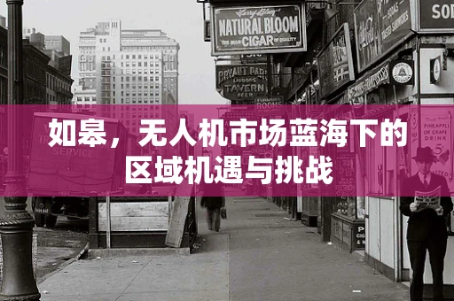 如皋，无人机市场蓝海下的区域机遇与挑战
