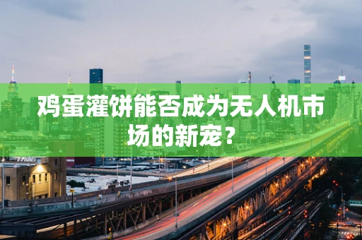 鸡蛋灌饼能否成为无人机市场的新宠？