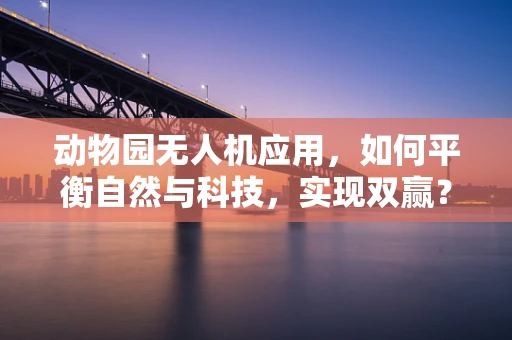动物园无人机应用，如何平衡自然与科技，实现双赢？