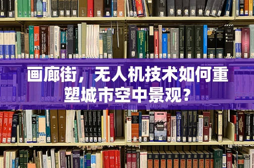 画廊街，无人机技术如何重塑城市空中景观？