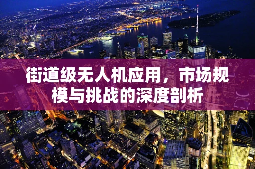街道级无人机应用，市场规模与挑战的深度剖析