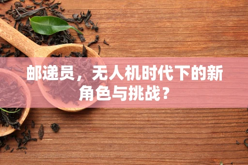 邮递员，无人机时代下的新角色与挑战？