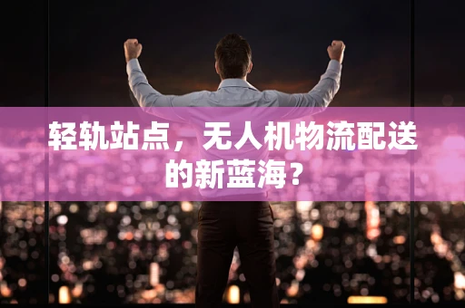 轻轨站点，无人机物流配送的新蓝海？