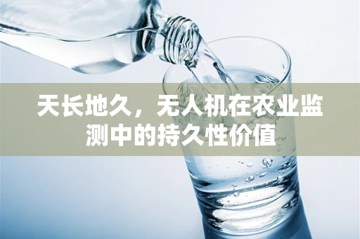 天长地久，无人机在农业监测中的持久性价值