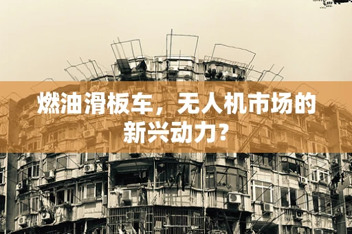 燃油滑板车，无人机市场的新兴动力？