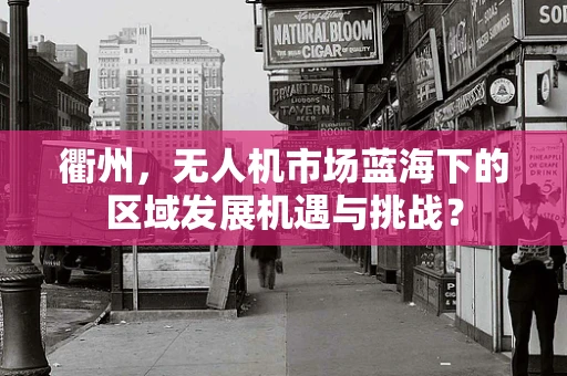 衢州，无人机市场蓝海下的区域发展机遇与挑战？
