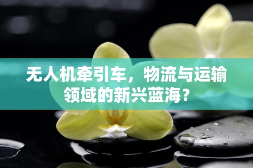 无人机牵引车，物流与运输领域的新兴蓝海？