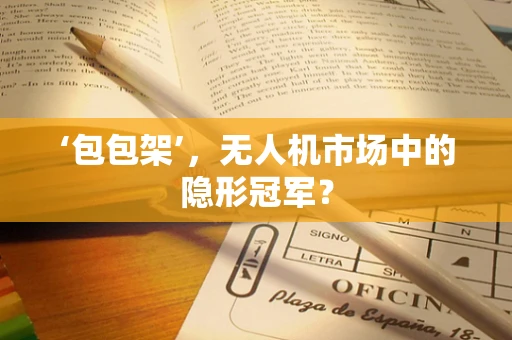 ‘包包架’，无人机市场中的隐形冠军？