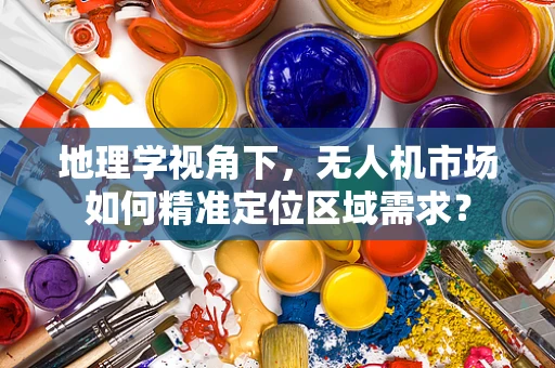 地理学视角下，无人机市场如何精准定位区域需求？