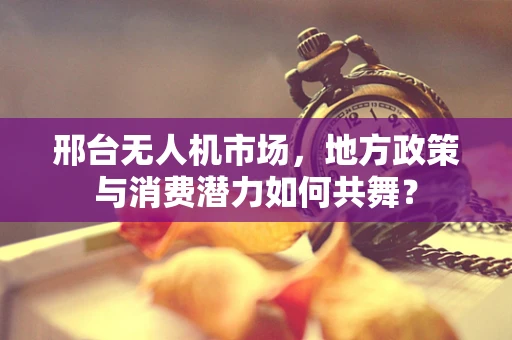 邢台无人机市场，地方政策与消费潜力如何共舞？