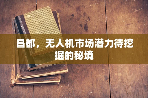 昌都，无人机市场潜力待挖掘的秘境