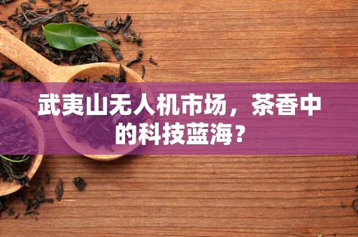 武夷山无人机市场，茶香中的科技蓝海？