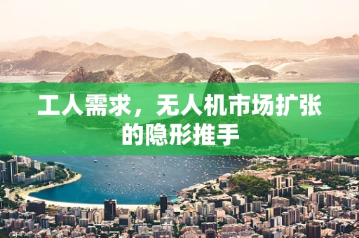 工人需求，无人机市场扩张的隐形推手
