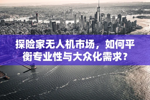 探险家无人机市场，如何平衡专业性与大众化需求？