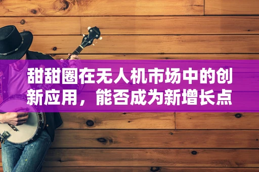 甜甜圈在无人机市场中的创新应用，能否成为新增长点？