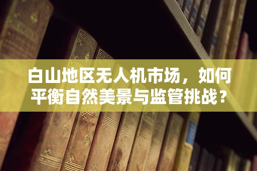 白山地区无人机市场，如何平衡自然美景与监管挑战？