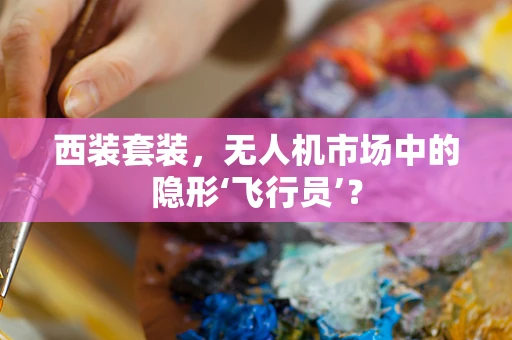 西装套装，无人机市场中的隐形‘飞行员’？
