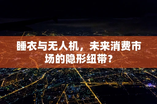 睡衣与无人机，未来消费市场的隐形纽带？