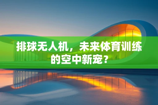 排球无人机，未来体育训练的空中新宠？