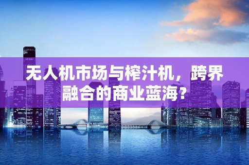 无人机市场与榨汁机，跨界融合的商业蓝海？