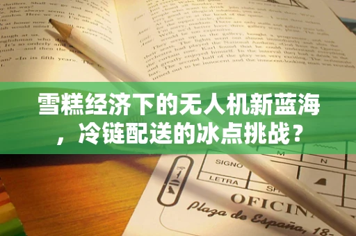 雪糕经济下的无人机新蓝海，冷链配送的冰点挑战？
