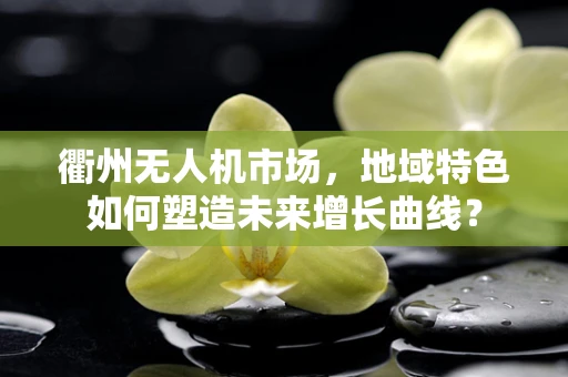 衢州无人机市场，地域特色如何塑造未来增长曲线？