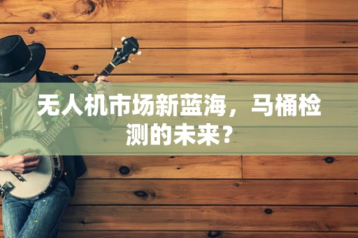 无人机市场新蓝海，马桶检测的未来？