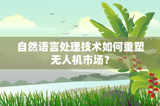 自然语言处理技术如何重塑无人机市场？