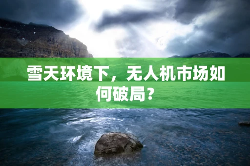 雪天环境下，无人机市场如何破局？