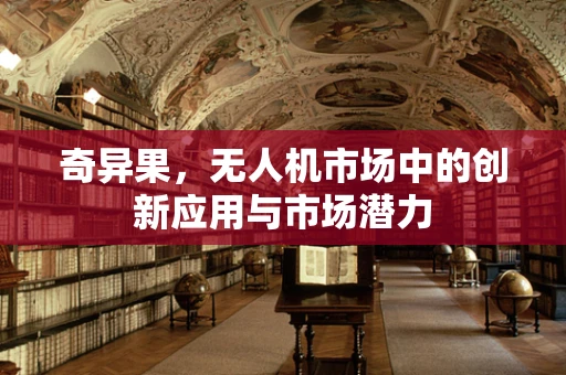 奇异果，无人机市场中的创新应用与市场潜力