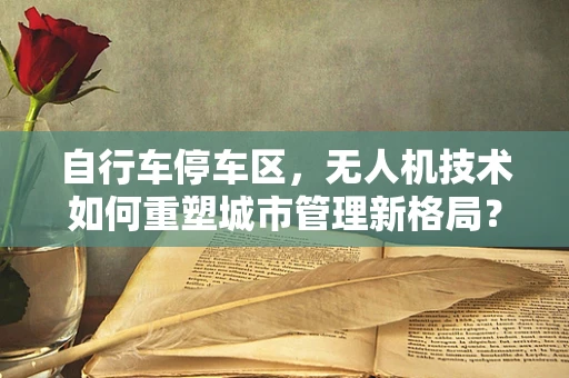 自行车停车区，无人机技术如何重塑城市管理新格局？