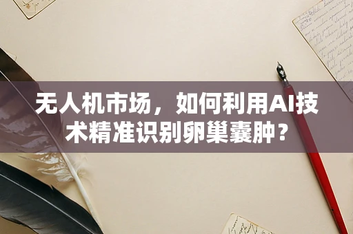 无人机市场，如何利用AI技术精准识别卵巢囊肿？