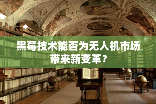 黑莓技术能否为无人机市场带来新变革？