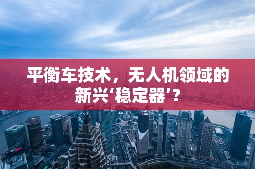平衡车技术，无人机领域的新兴‘稳定器’？