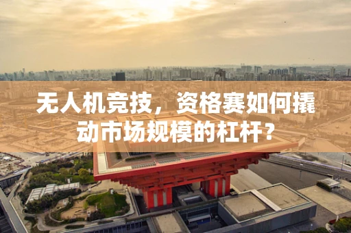 无人机竞技，资格赛如何撬动市场规模的杠杆？